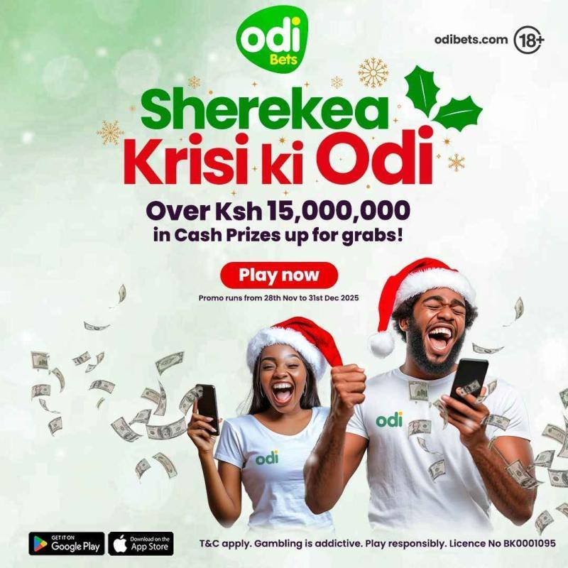 Odibets Unveils Sherekea Krisi Ki Odi: A Month of Nonstop Cash Giveaways